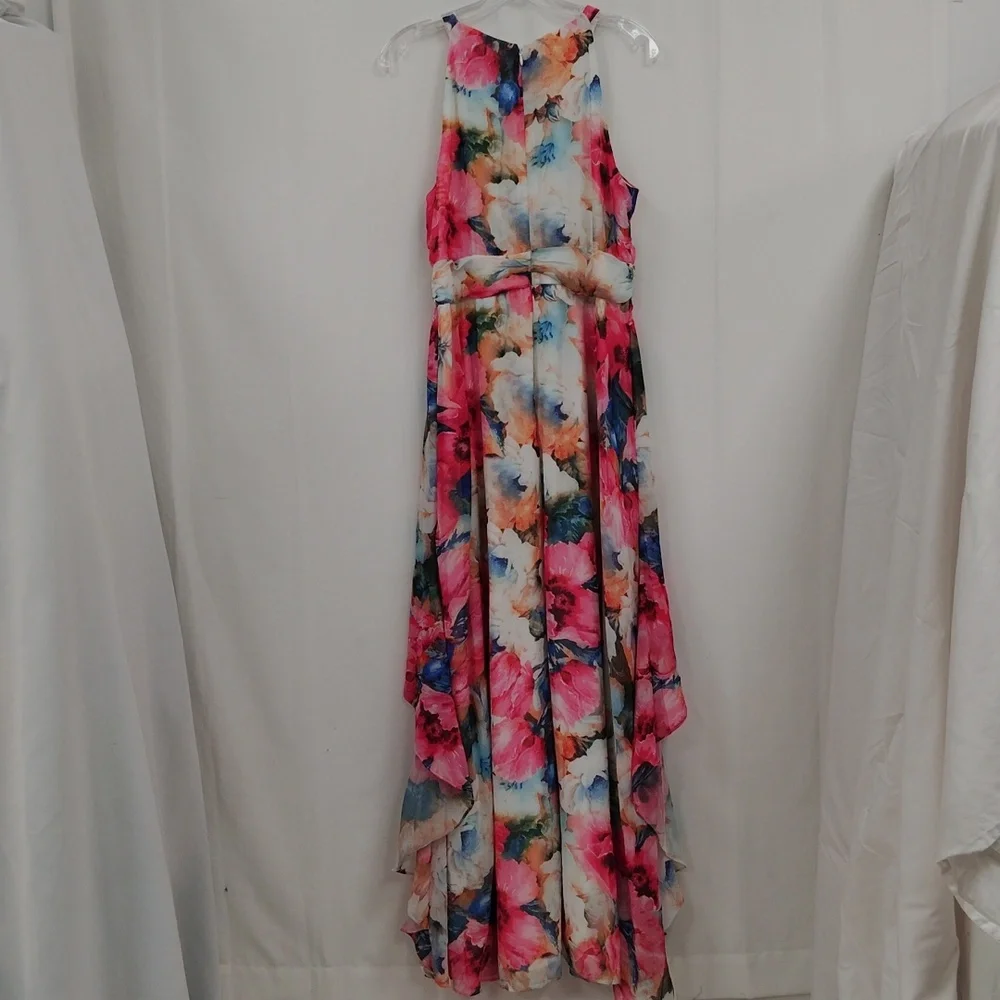 R&M Collection Floral Evening Gown - Picture 8 of 14